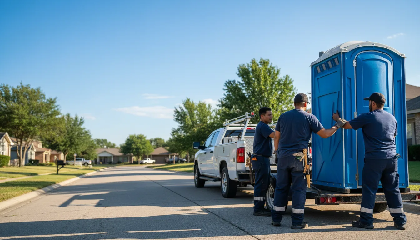 Portable Toilet Rental in Quanah, TX near me